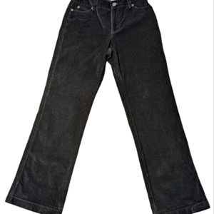Rafaella Black corduroy pants 4P